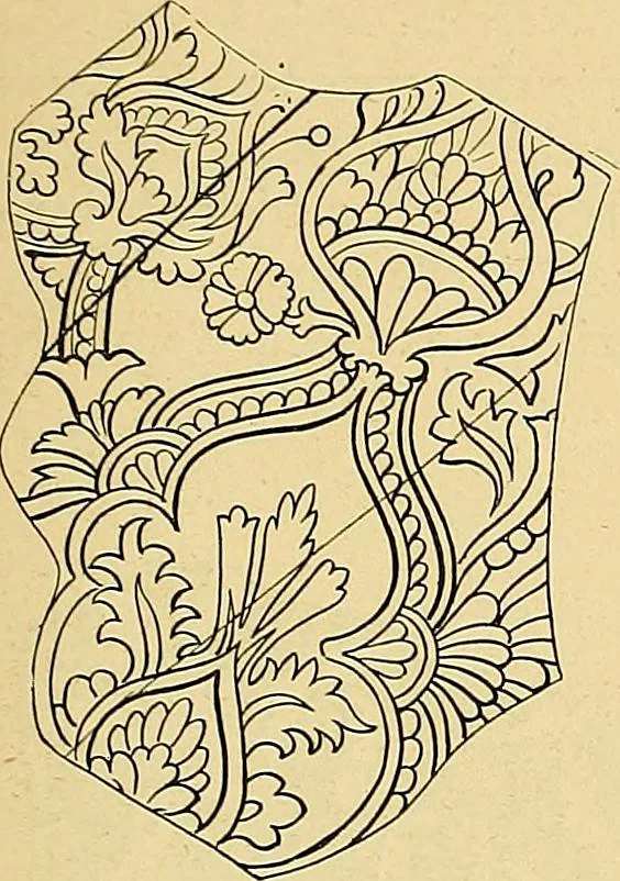 An illustration from Le vitrail; son histoire, ses manifestations à travers les âges et les peuples, 1896, leaf 90