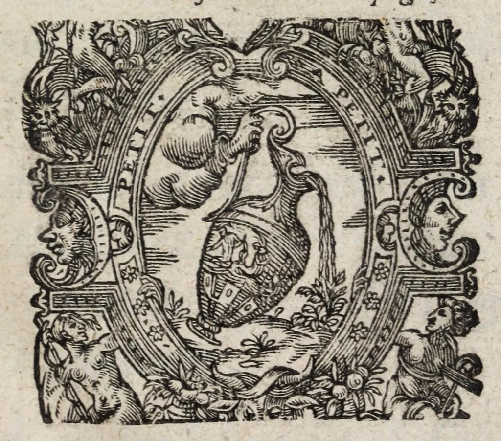 An illustration from Le voyage de France, dressé pour l'instruction & commodité tant des François, que des estrangers, 1639, leaf 5