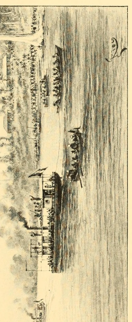 An illustration from Le voyage de mon fils au Congo, 1894, leaf 139