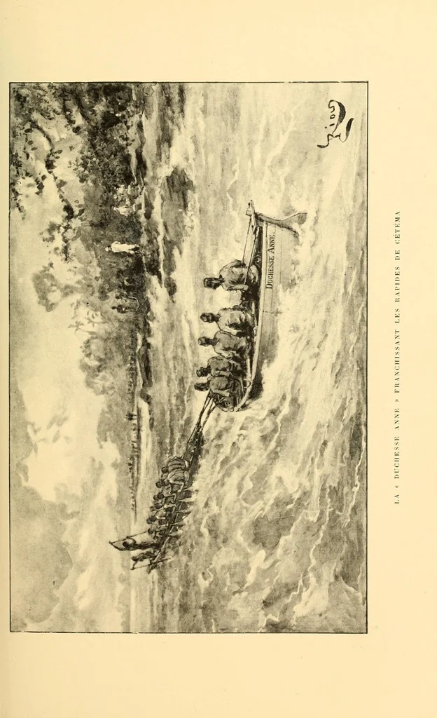 An illustration from Le voyage de mon fils au Congo, 1894, leaf 289