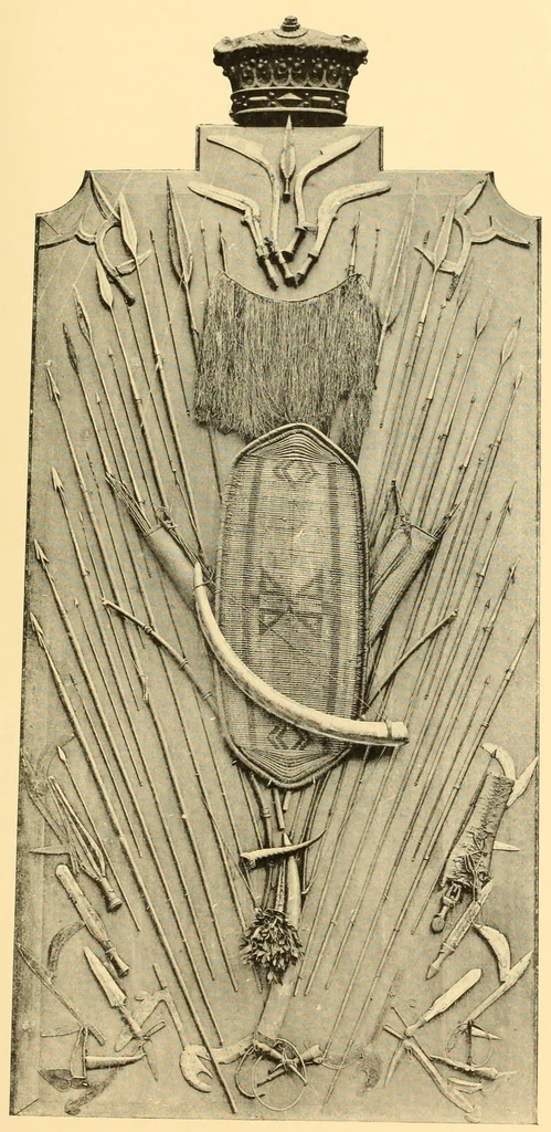 An illustration from Le voyage de mon fils au Congo, 1894, leaf 351