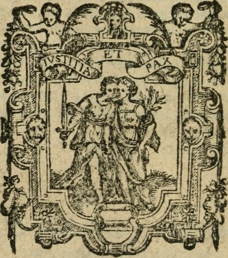 An illustration from Le vray discours des derniers propos memorables et trepas du feu roy de France de tresbonne memoire Charles neusieme, 1574, leaf 47