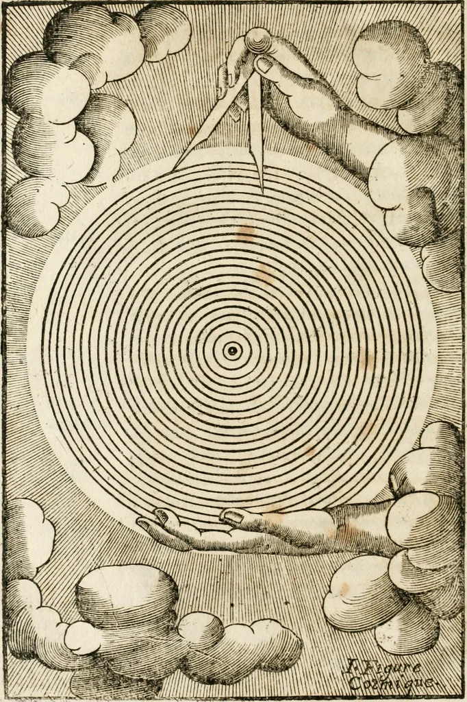 An illustration from Le vray et methodique cours de la physique resolutiue, vulgairement dite chymie : representé par figures generales & particulieres : pour connoistre la theotechnie ergocosmique, c'est à dire, l'art de Dieu, en l'ouurage de l'vniuers, 1653, leaf 31