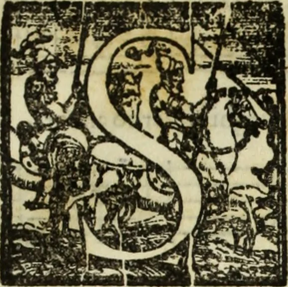 An illustration from L'Evridice : composta in mvsica in stile rappresentatiuo, 1600, leaf 46