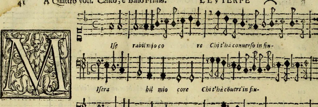 An illustration from L'evterpe, 1606, leaf 50