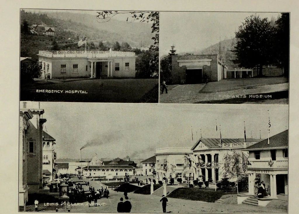 An illustration from The Lewis and Clark Centennial Exposition illustrated, 1905, leaf 25