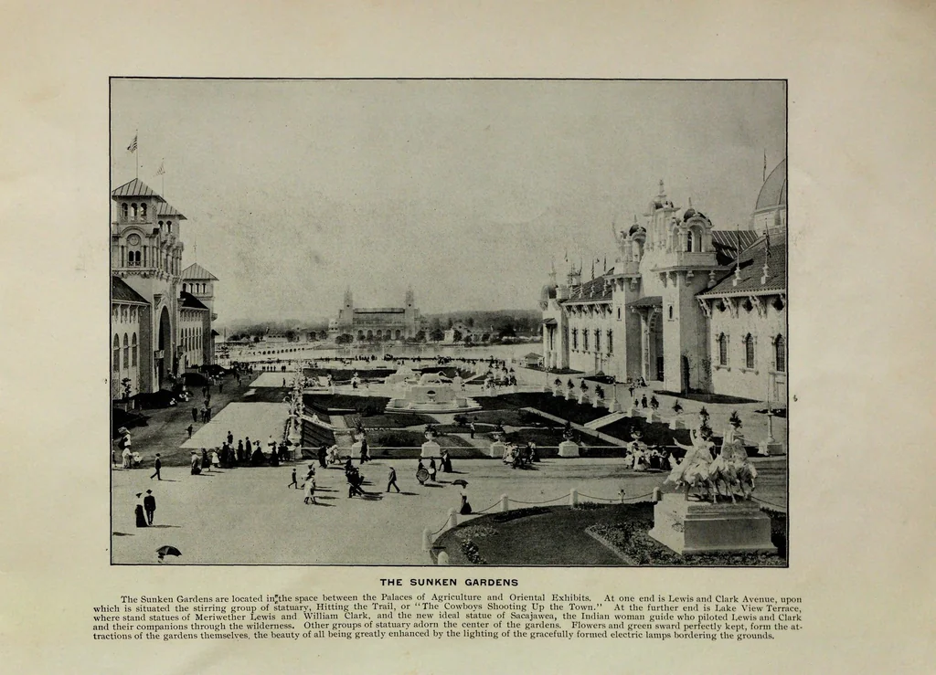 An illustration from The Lewis and Clark Centennial Exposition illustrated, 1905, leaf 5