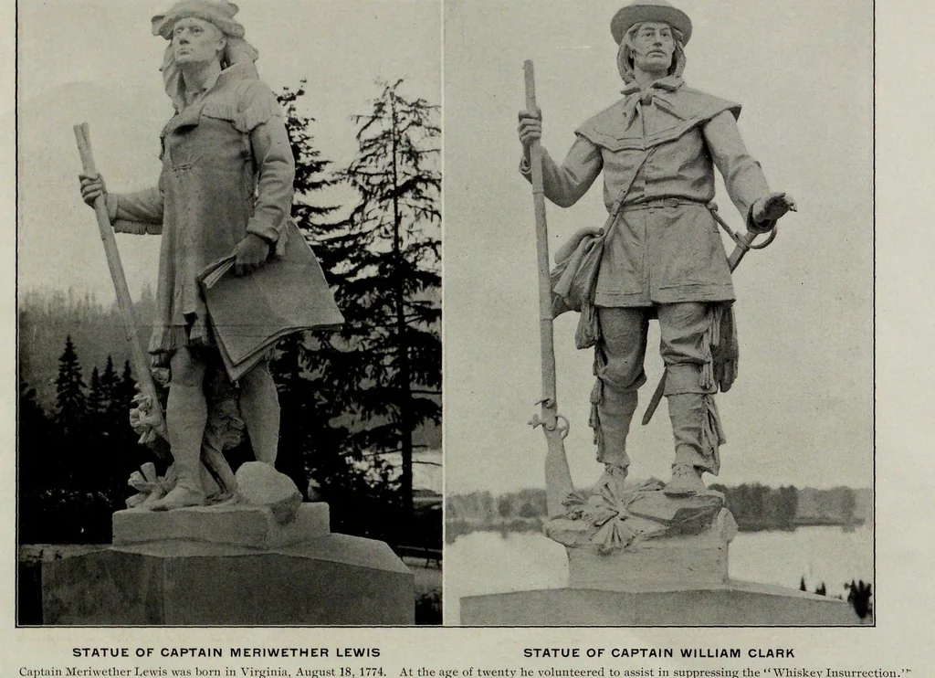 An illustration from The Lewis and Clark Centennial Exposition illustrated, 1905, leaf 8
