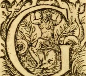 An illustration from Lexicon graecolatinum : seu, Epitome Thesauri graecae linguae ab Henrico Stephano constructi, quae hactenus sub nomine Ioh: Scapulae prodiit: lexicon sanè ultra praecedentes editiones, innumeris dictionibus, è probatis autoribus petitis, locupletatum .., 1616, leaf 15