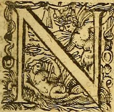 An illustration from Lexicon graecolatinum : seu, Epitome Thesauri graecae linguae ab Henrico Stephano constructi, quae hactenus sub nomine Ioh: Scapulae prodiit: lexicon sanè ultra praecedentes editiones, innumeris dictionibus, è probatis autoribus petitis, locupletatum .., 1616, leaf 24