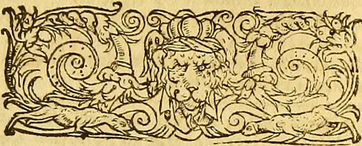 An illustration from Lexicon graecolatinum : seu, Epitome Thesauri graecae linguae ab Henrico Stephano constructi, quae hactenus sub nomine Ioh: Scapulae prodiit: lexicon sanè ultra praecedentes editiones, innumeris dictionibus, è probatis autoribus petitis, locupletatum .., 1616, leaf 432