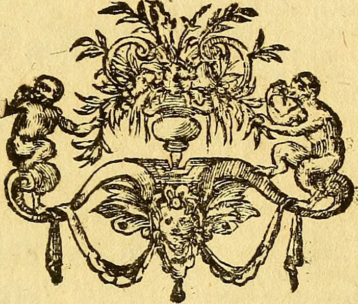 An illustration from Lexicon graecolatinum : seu, Epitome Thesauri graecae linguae ab Henrico Stephano constructi, quae hactenus sub nomine Ioh: Scapulae prodiit: lexicon sanè ultra praecedentes editiones, innumeris dictionibus, è probatis autoribus petitis, locupletatum .., 1616, leaf 718