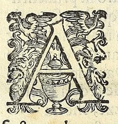 An illustration from Le XII. pietre pretiose, le qvali per ordine di Dio nella santa legge, adornauano i vestimenti del sommo sacerdote. Aggivntevi il diamante, le margarite, e l'oro, poste da S. Giouanni nell'Apocalisse, in figura della celeste Gierusalemme: con vn sommario dell' altre pietre pretiose. Discorso dell' alicorno, et delle sve singolarissime virtù. Et della gran bestia detta alce da gli antichi, 1587, leaf 118