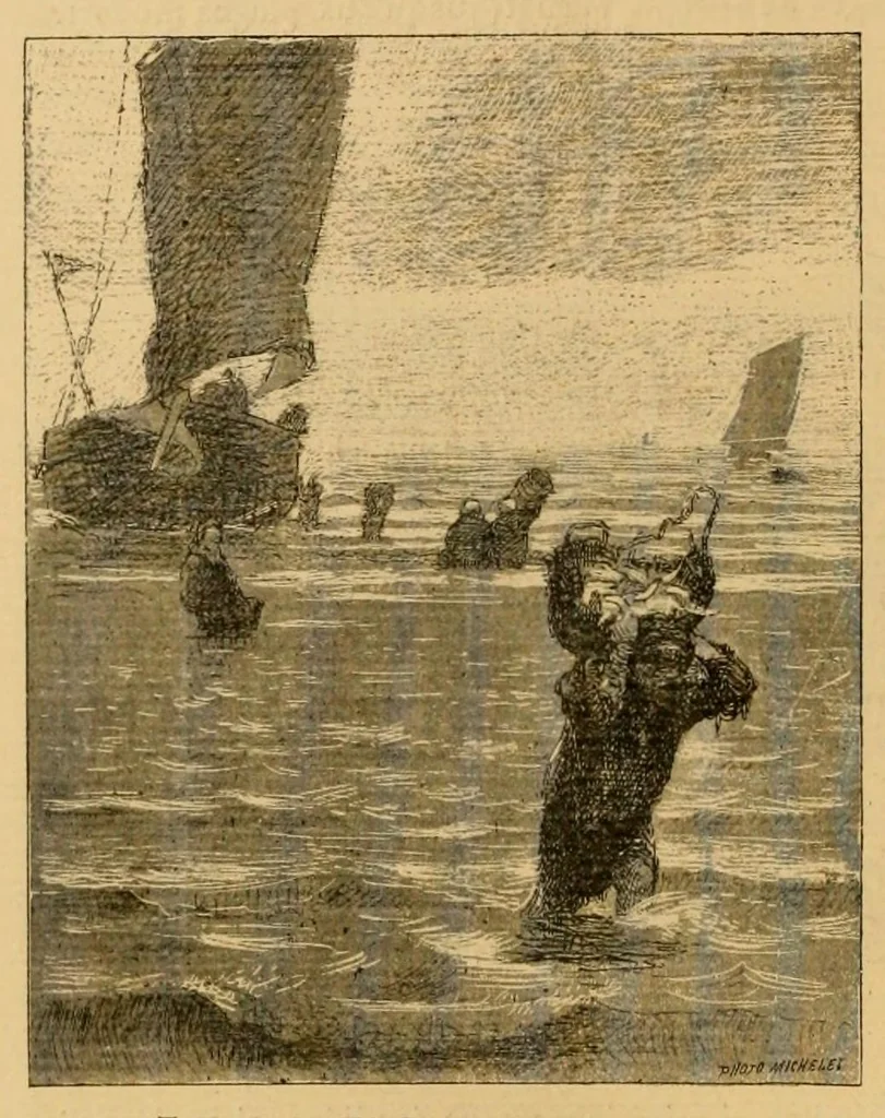 An illustration from L'exposition des beaux arts (Salon de 1882) : Comprenant quarante planches en photogravures par Goupil et Cie, 1882, leaf 370