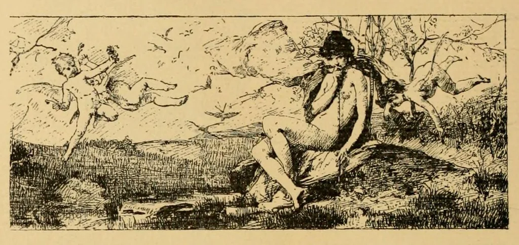 An illustration from L'exposition des beaux arts (Salon de 1882) : Comprenant quarante planches en photogravures par Goupil et Cie, 1882, leaf 454