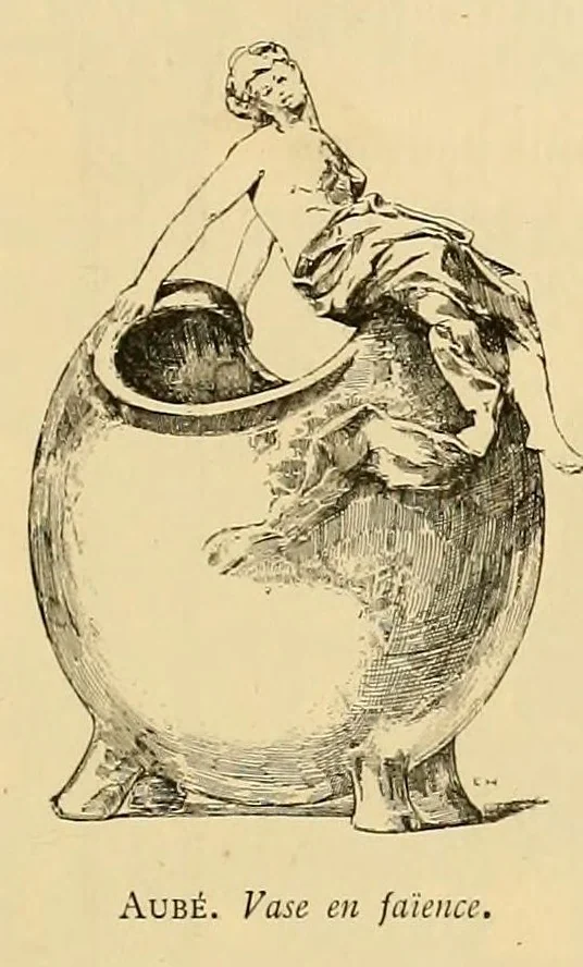 An illustration from L'exposition des beaux arts (Salon de 1882) : Comprenant quarante planches en photogravures par Goupil et Cie, 1882, leaf 477