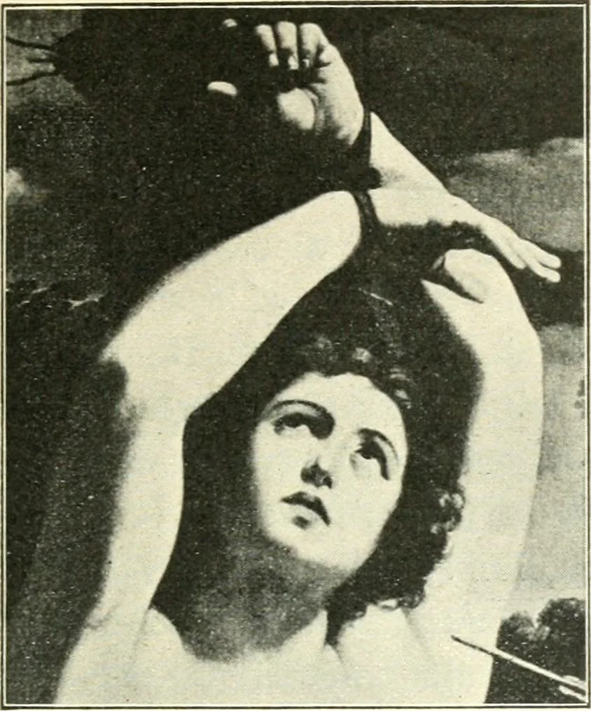 An illustration from L'expression des sentiments dans l'art grec : les facteurs expressifs, 1914, leaf 202