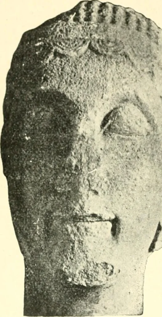 An illustration from L'expression des sentiments dans l'art grec : les facteurs expressifs, 1914, leaf 29
