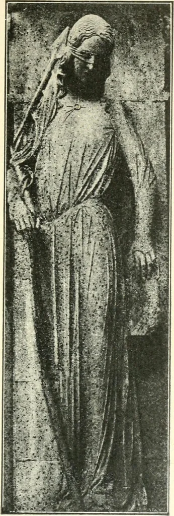 An illustration from L'expression des sentiments dans l'art grec : les facteurs expressifs, 1914, leaf 290