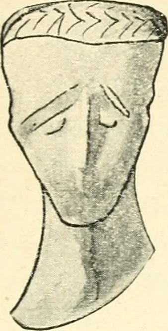 An illustration from L'expression des sentiments dans l'art grec : les facteurs expressifs, 1914, leaf 338