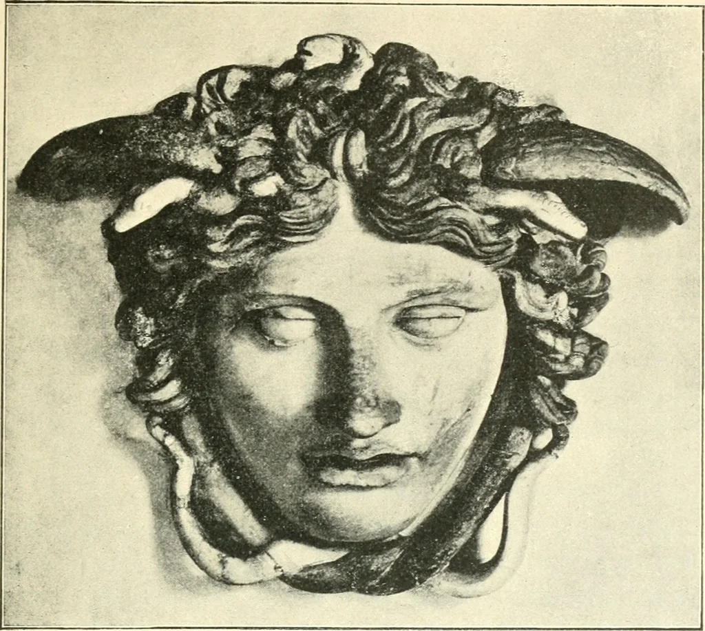 An illustration from L'expression des sentiments dans l'art grec : les facteurs expressifs, 1914, leaf 48