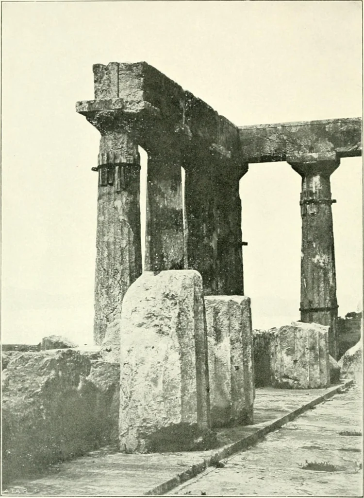 An illustration from L'expression des sentiments dans l'art grec : les facteurs expressifs, 1914, leaf 9
