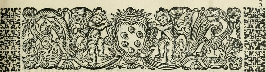 An illustration from Lezione, 1692, leaf 6