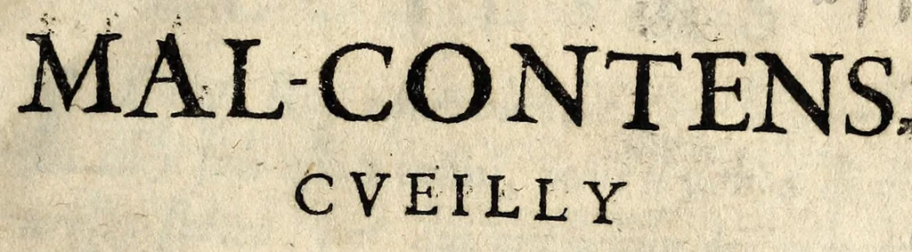 An illustration from L'hellebore povr nos mal-contens, cveilly au iardin d'vn Anti-Machiauel, et mis en lumiere., 1632, leaf 1