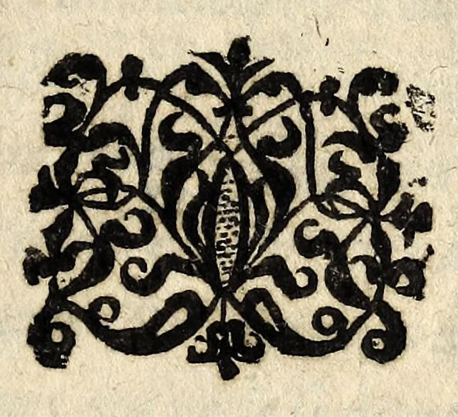An illustration from L'hellebore povr nos mal-contens, cveilly au iardin d'vn Anti-Machiauel, et mis en lumiere., 1632, leaf 1
