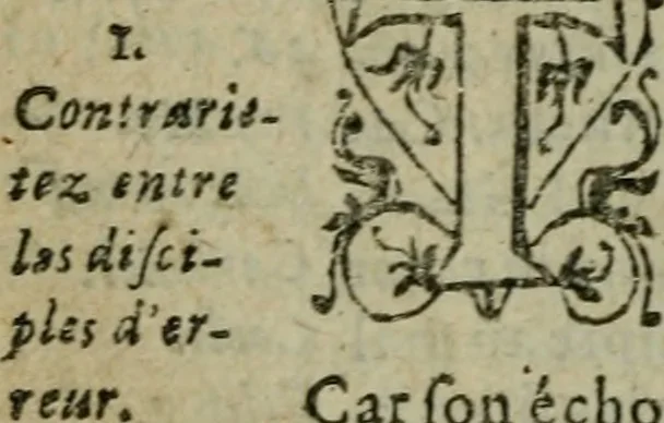 An illustration from L'histoire de la naissance, progrez, et decadence de l'heresie de ce siecle. Divisee en hvit livres, 1611, leaf 303