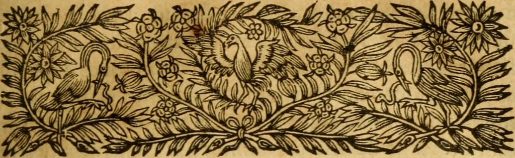 An illustration from L'Histoire des François, 1668, leaf 28