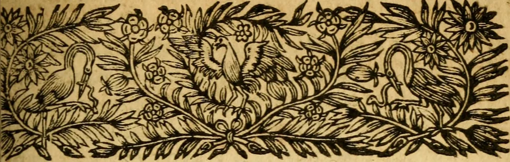 An illustration from L'Histoire des François, 1668, leaf 588