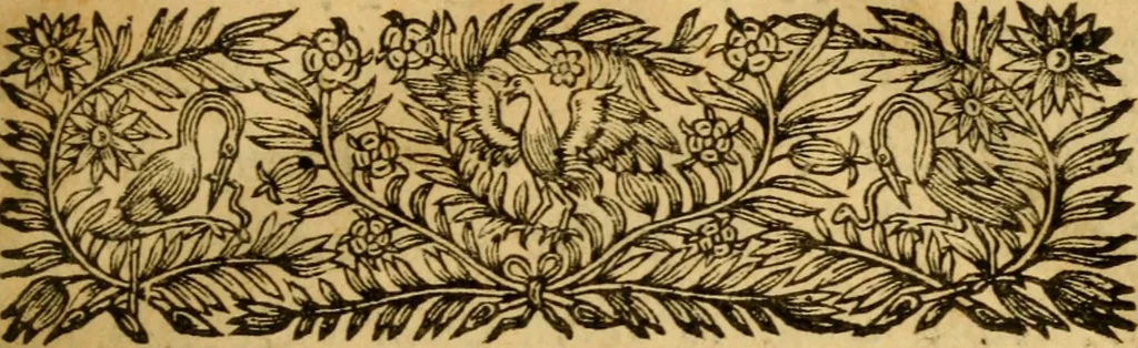 An illustration from L'Histoire des François, 1668, leaf 8