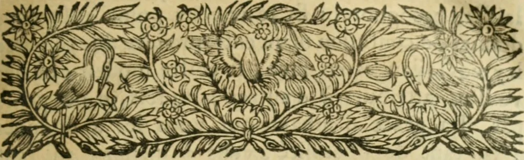 An illustration from L'Histoire des François, 1668, leaf 20