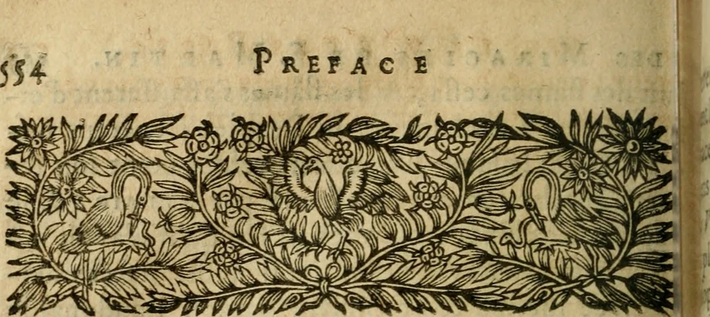An illustration from L'Histoire des François, 1668, leaf 621