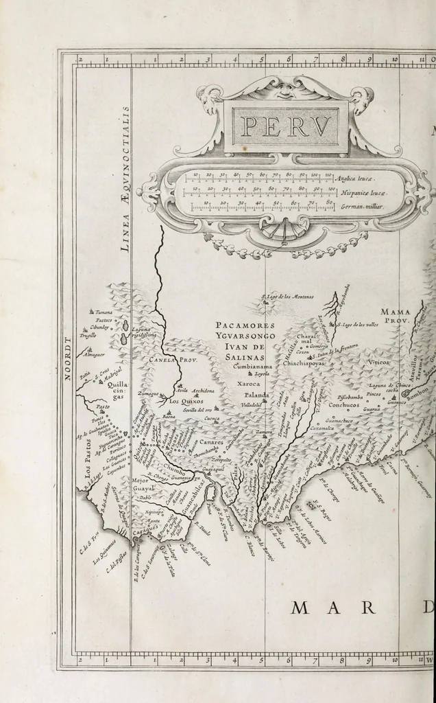 An illustration from L'histoire dv Nouveau monde, ou, Description des Indes occidentales : contenant dix-huict liures, 1640, leaf 226