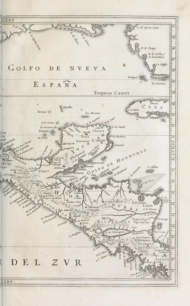 An illustration from L'histoire dv Nouveau monde, ou, Description des Indes occidentales : contenant dix-huict liures, 1640, leaf 31