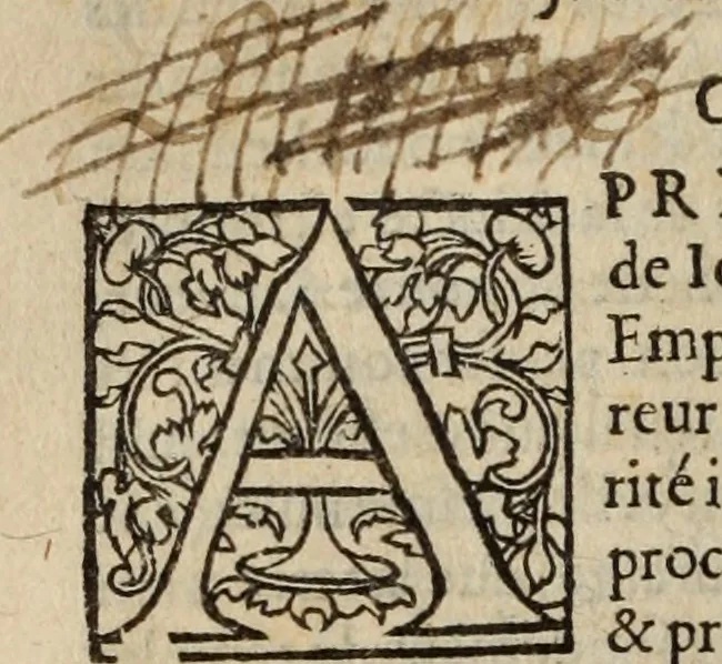 An illustration from L'histoire ecclesiastiqve, 1553, leaf 339