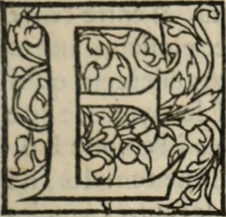 An illustration from L'histoire ecclesiastiqve, 1553, leaf 44