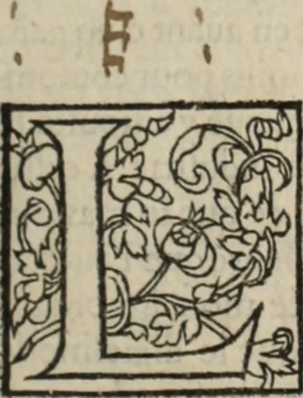 An illustration from L'histoire ecclesiastiqve, 1553, leaf 6
