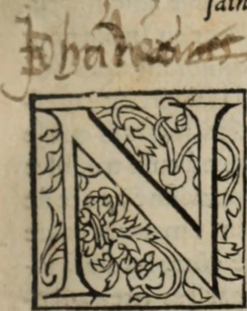 An illustration from L'histoire ecclesiastiqve, 1553, leaf 68