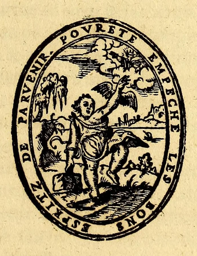 An illustration from L'histoire universelle du sieur d'Aubigné. Premiere [-troisieme] partie, 1616, leaf 109