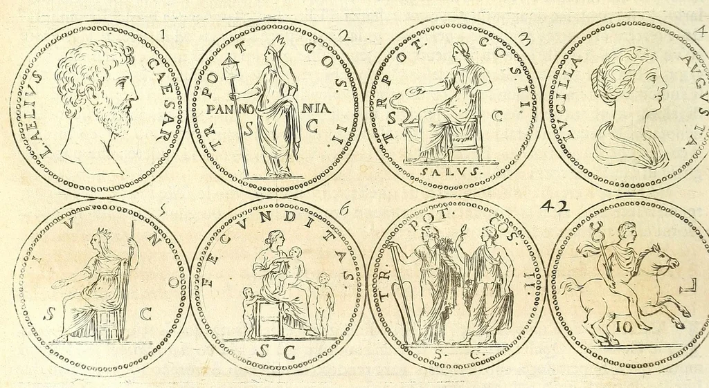 An illustration from L'historia avgvsta da Givlio Cesare a Constantino il Magno, 1685, leaf 150