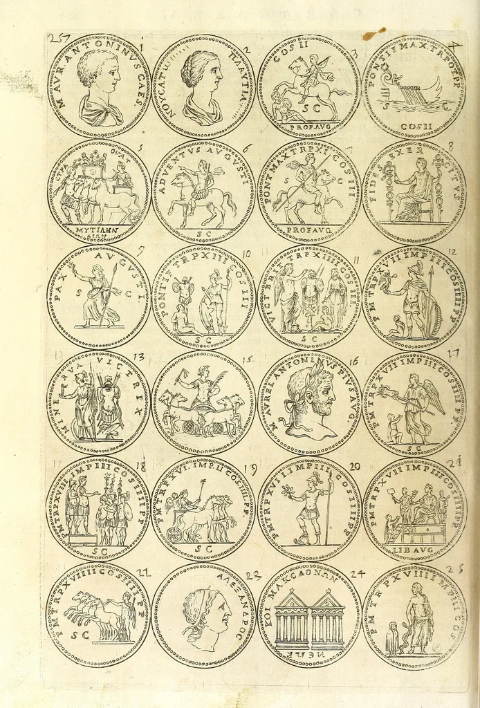 An illustration from L'historia avgvsta da Givlio Cesare a Constantino il Magno, 1685, leaf 230