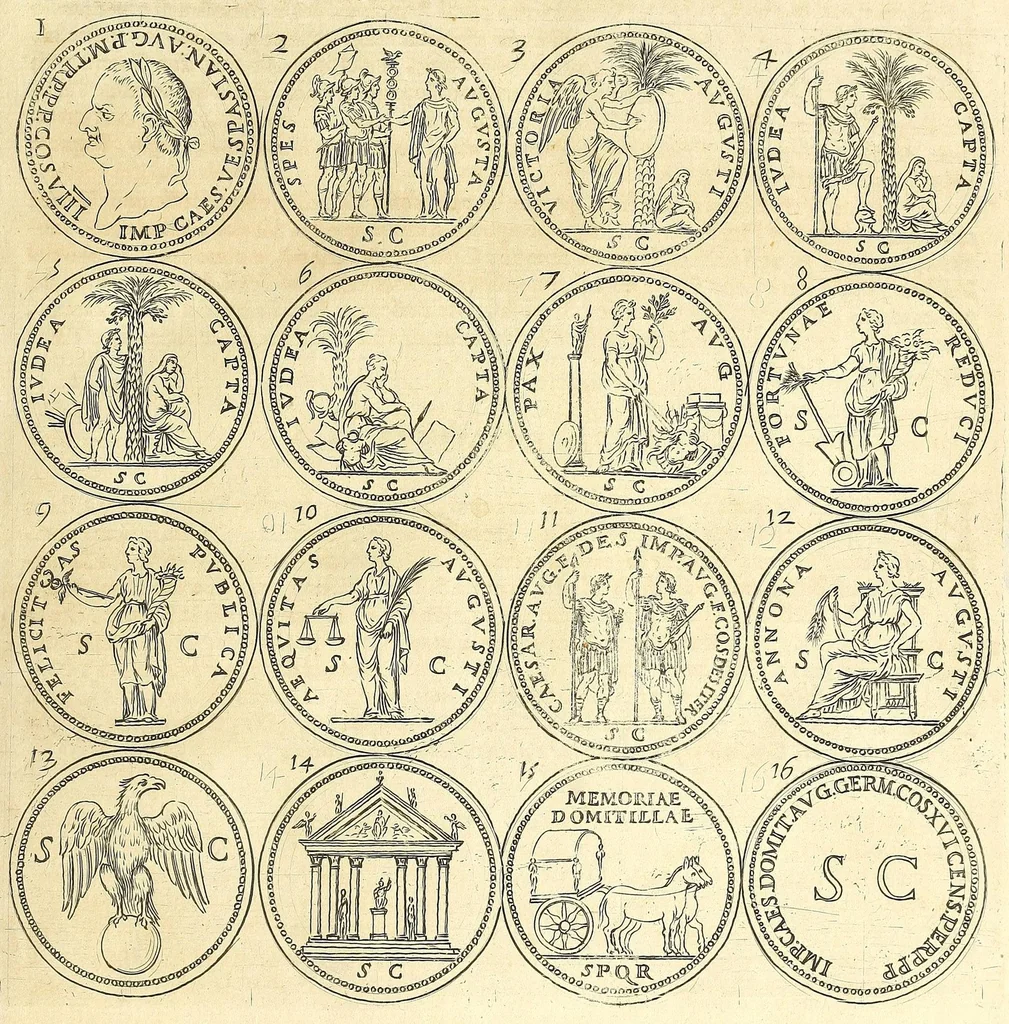 An illustration from L'historia avgvsta da Givlio Cesare a Constantino il Magno, 1685, leaf 91