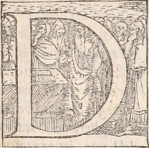 An illustration from L'Historia di Milano, 1554, leaf 957