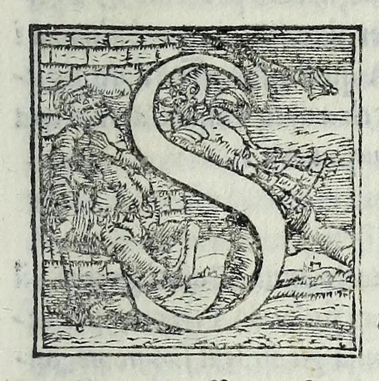 An illustration from L'Historia di Milano, 1554, leaf 1077