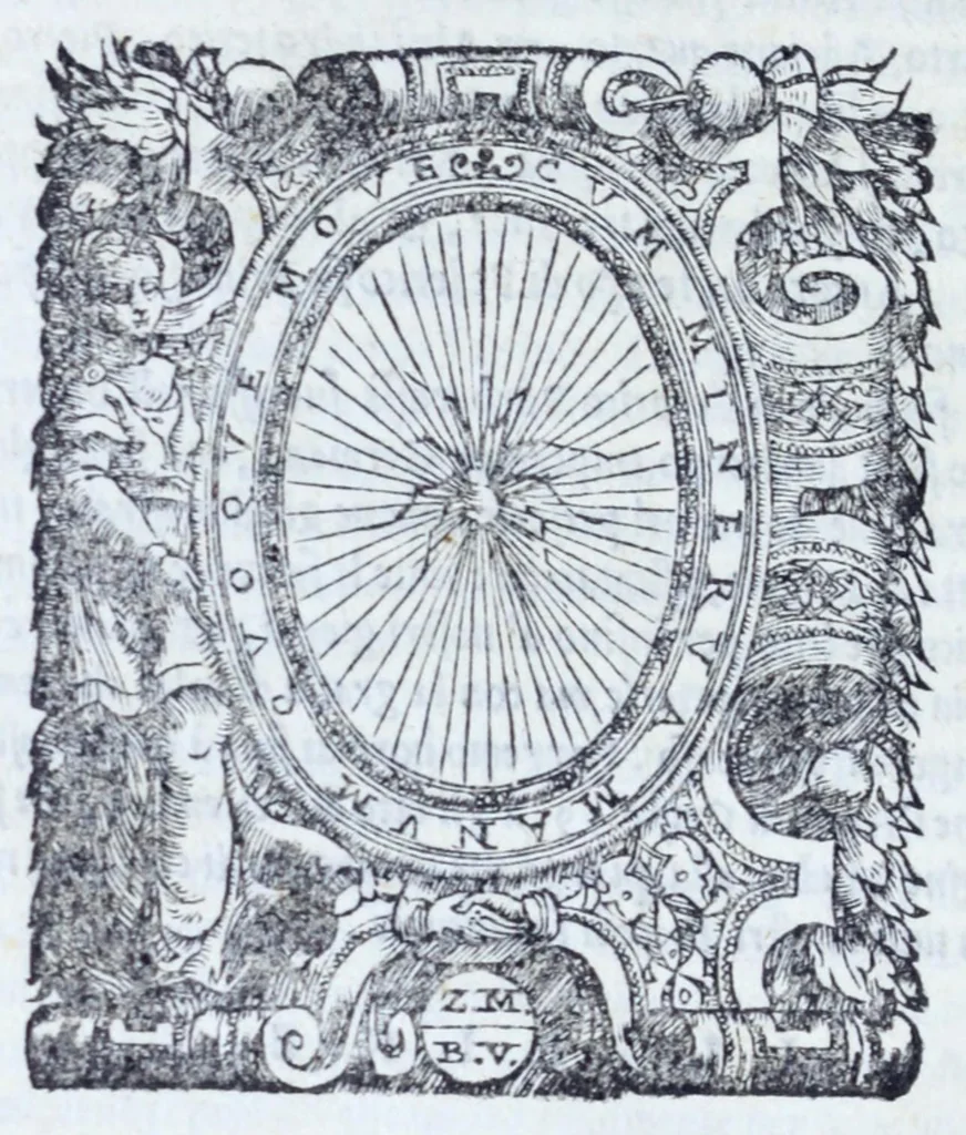 An illustration from L'Historia di Milano, 1554, leaf 1190