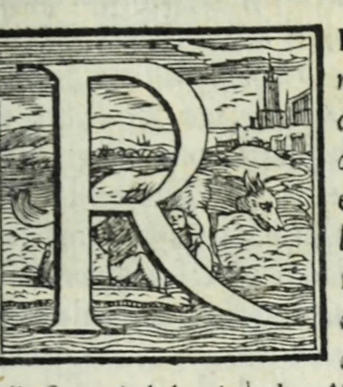 An illustration from L'Historia di Milano, 1554, leaf 9