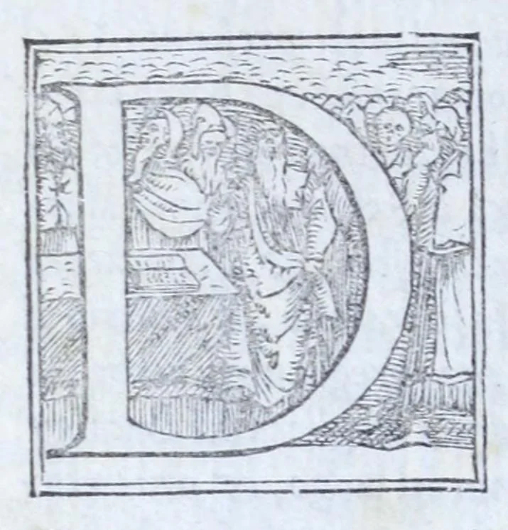 An illustration from L'Historia di Milano, 1554, leaf 972